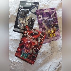 Lot Of 3 Hip HOP AIR Fresheners Bear By Tech Clip